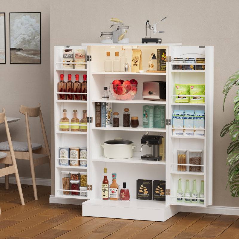 Ebern Designs Delsean 47.2'' Kitchen Pantry Wayfair